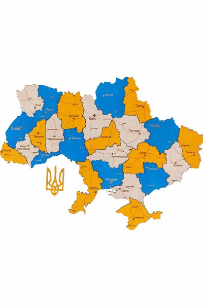 Декор карта Украины "Патриот"